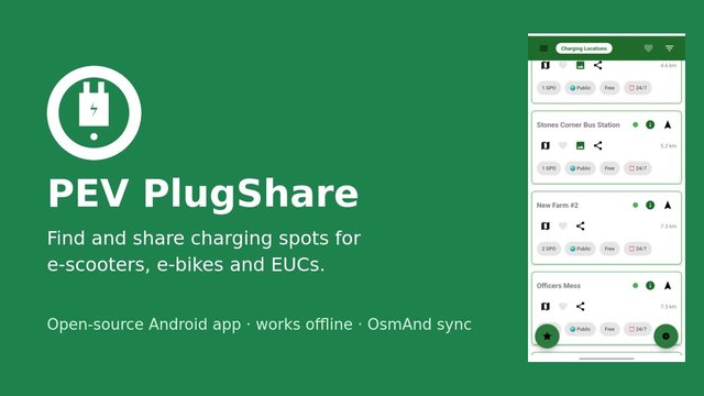 PEV PlugShare preview